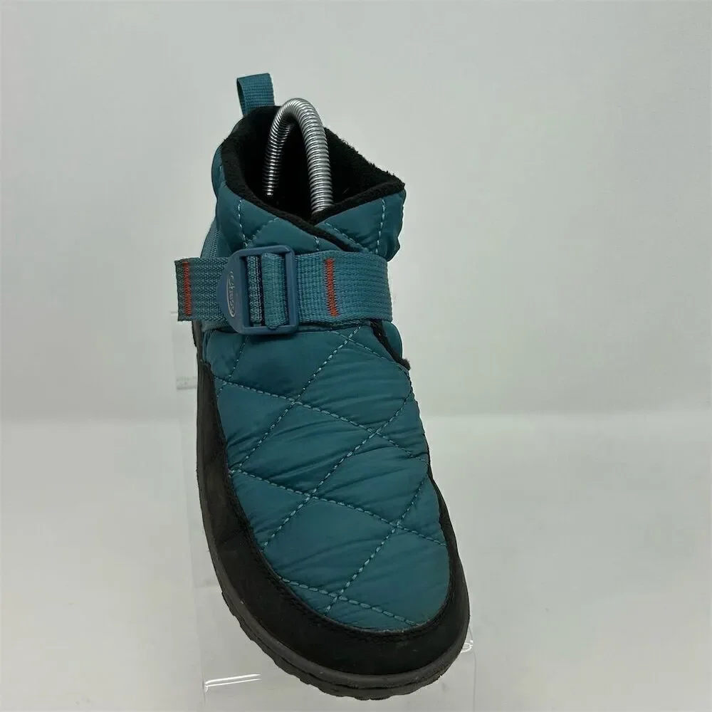 Chaco Ramble Puff Kids Casual Sneaker Slipper Shoes Blue Size 4.5 Outdoor